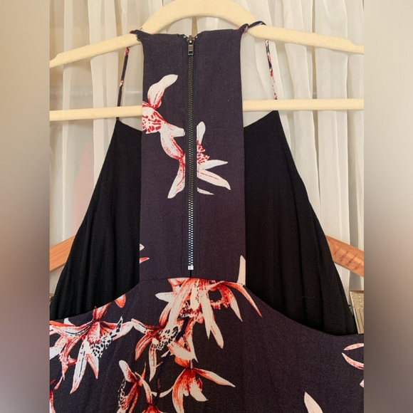 Floral midi dress , Knotted Sisters , size M - Picture 3 of 7